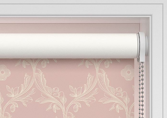 Trellis Prints, Vine and Bloom Rosies Pink - Twist&Fit Roller Blind - Image 10